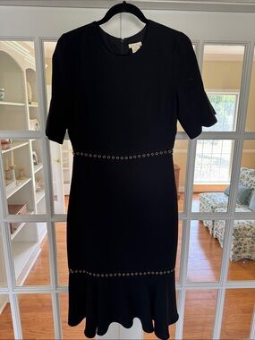 Shoshanna Black Midi Dress